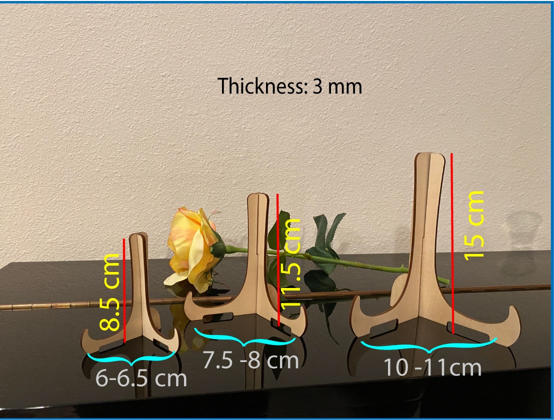 Easel Stands - Atlas Stmap & Engraving